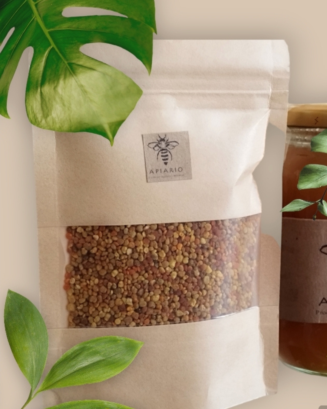 Polen Floral recogido por abejas 100% Natural